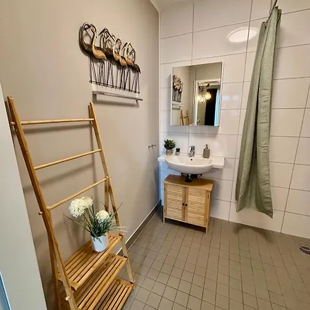 Apartmán Klinik & Kurpark Parkplatz Barrierefreies Boxspringbett *