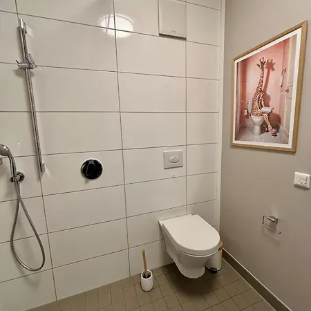 Apartmán Klinik & Kurpark Parkplatz Barrierefreies Boxspringbett Bad Oeynhausen
