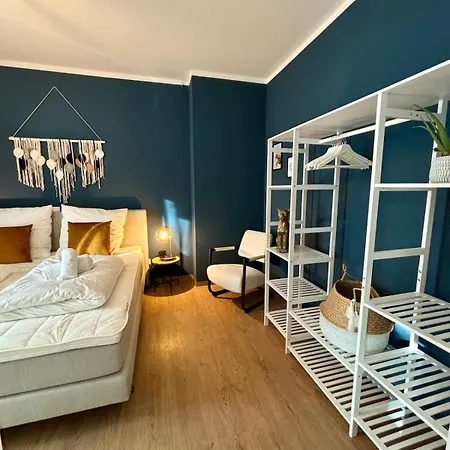 Klinik & Kurpark Parkplatz Barrierefreies Boxspringbett Apartmán *