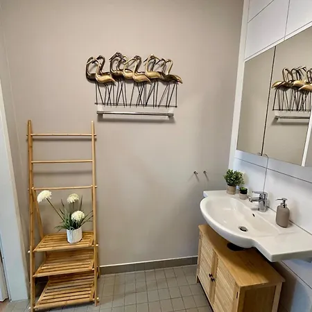 Apartmán Klinik & Kurpark Parkplatz Barrierefreies Boxspringbett *